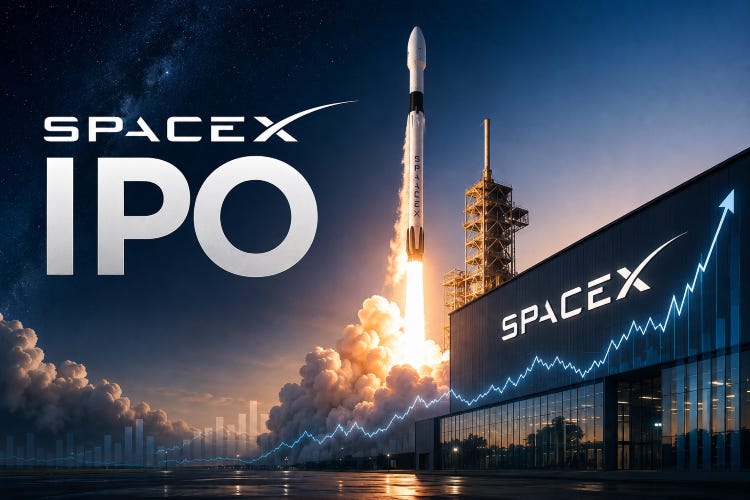 SpaceX Ship Taking Off